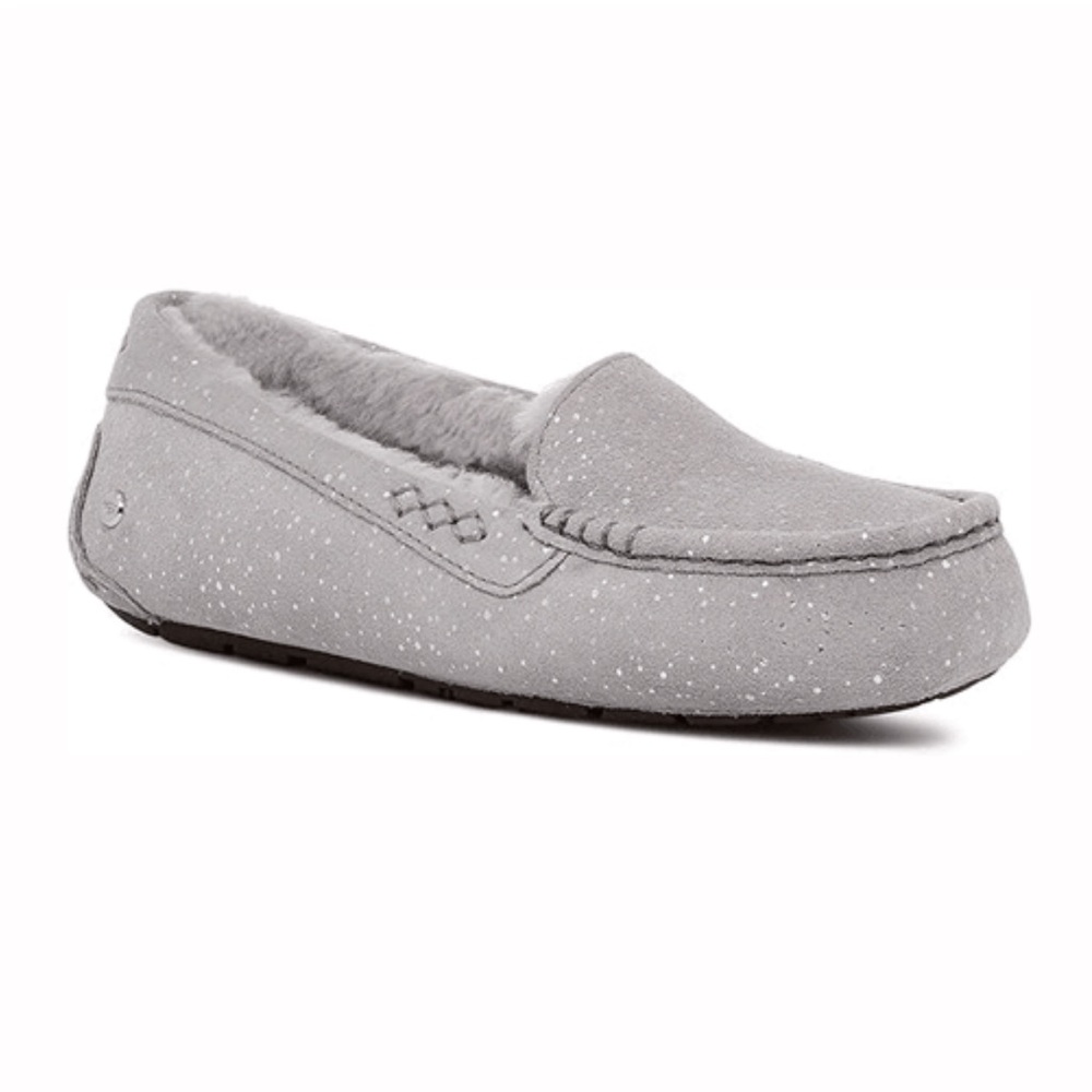 UGG Women's Moccasins in Metallic Gray